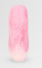 SMALL RESIN PEBBLE VASE - SHELL PINK